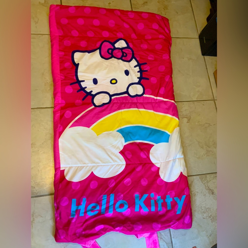 Vintage Hello kitty sleeping bag